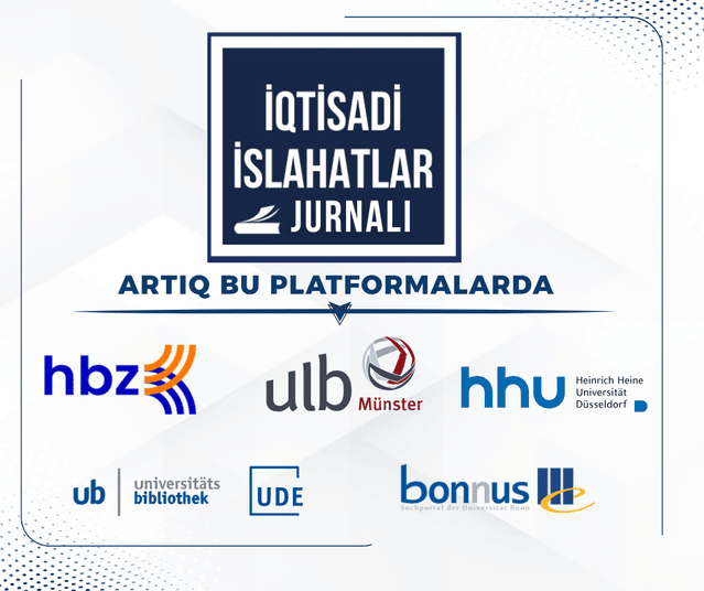 “İqtisadi islahatlar” jurnalı Almaniyanın elmi kitabxana bazalarına daxil edilib