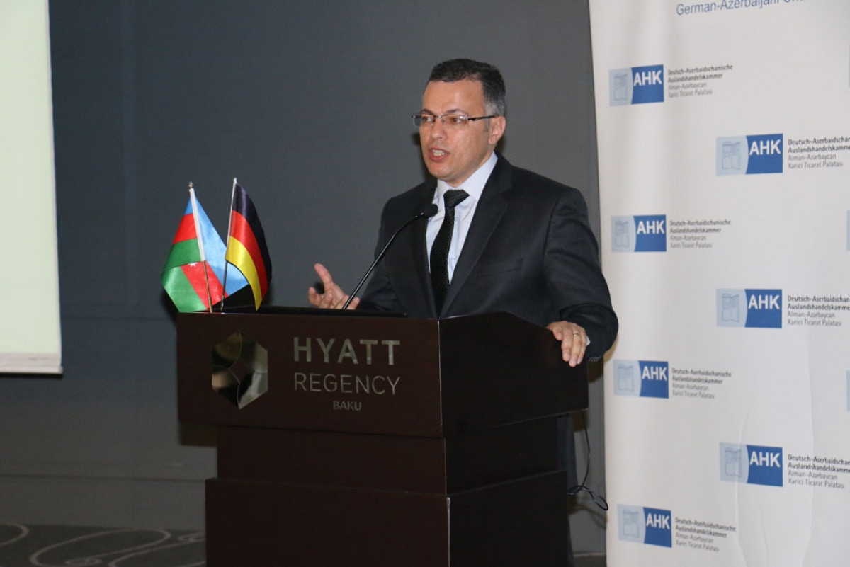 İİTKM-nin direktoru Alman-Azərbaycan Xarici Ticarət Palatasının toplantısında iştirak edib