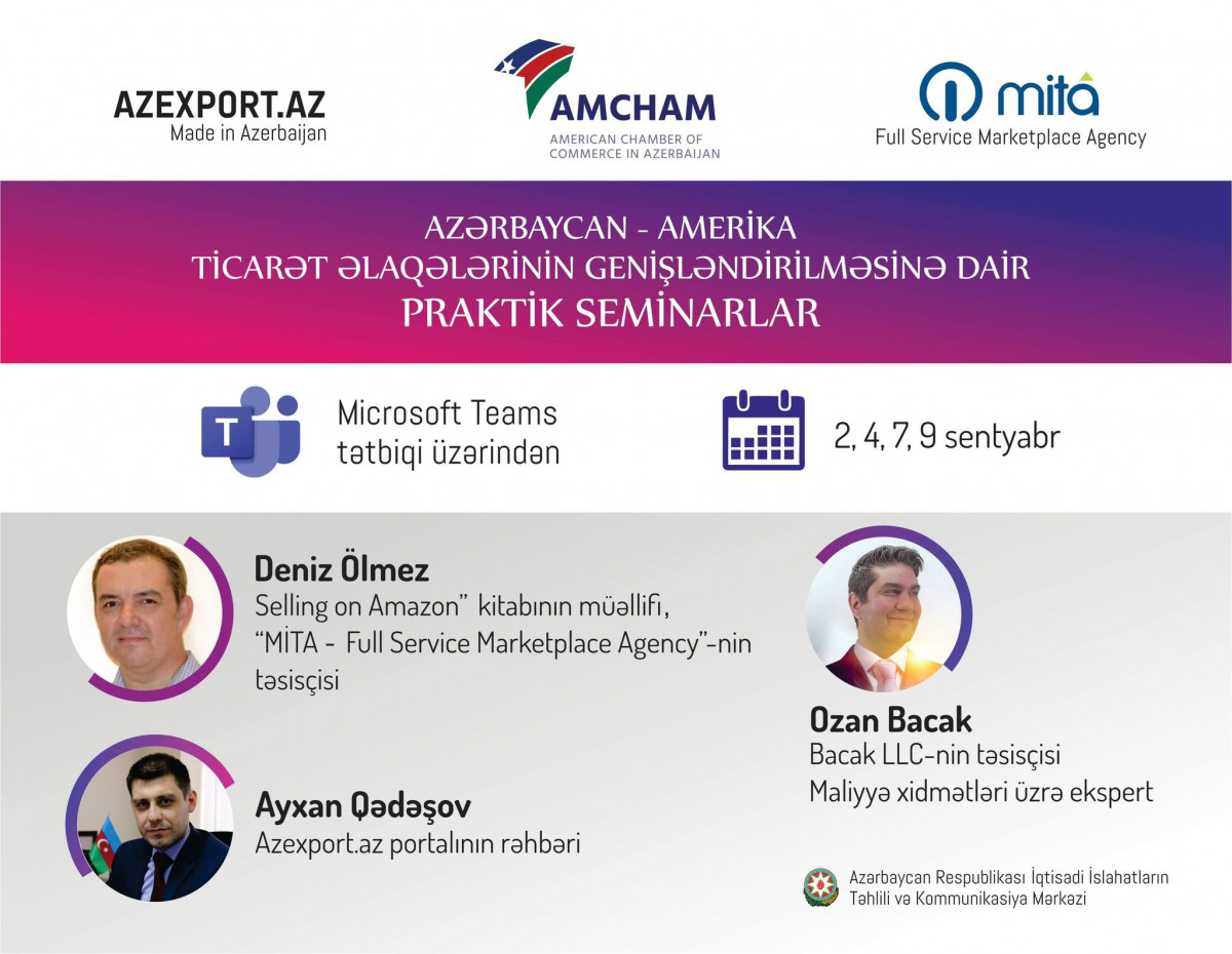Seminar on expanding Azerbaijan–United States trade relations to be held