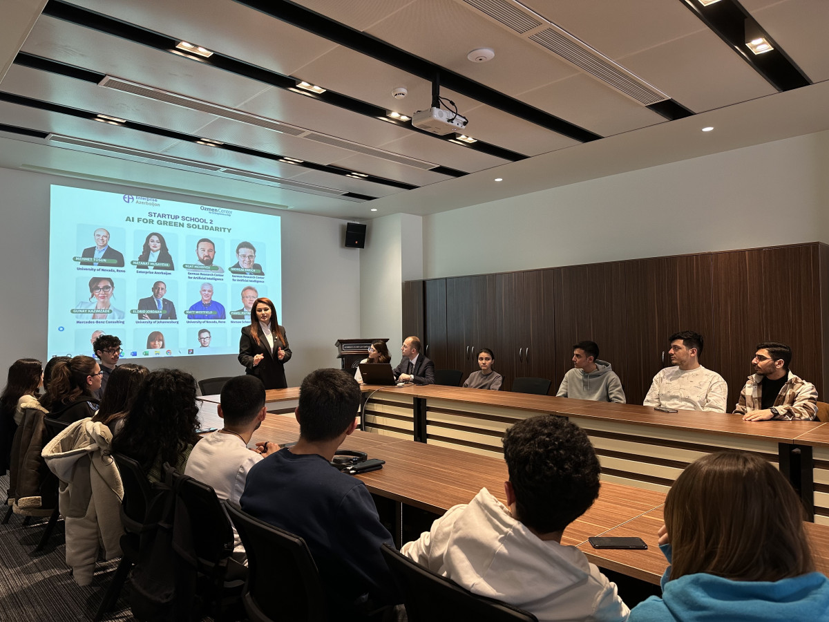 The next event within the framework of the "Startup School 2" project was held at UNEC
