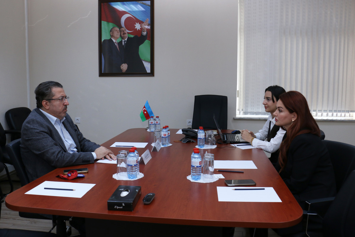 A meeting was held between the "Enterprise Azerbaijan" portal and a investor company