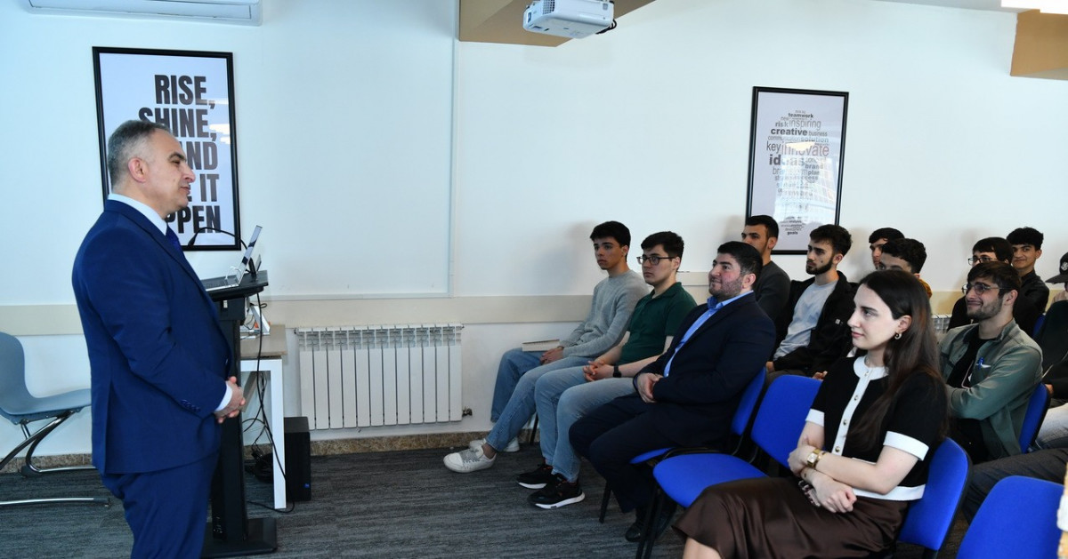 The "Enterprise Azerbaijan" portal held an info session and training on the "Startup School 4" project at ASOIU