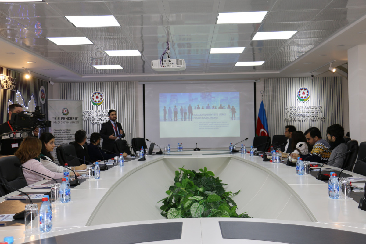 Training on “Developing a Competitive and Export-Oriented Business Plan” for Exporters