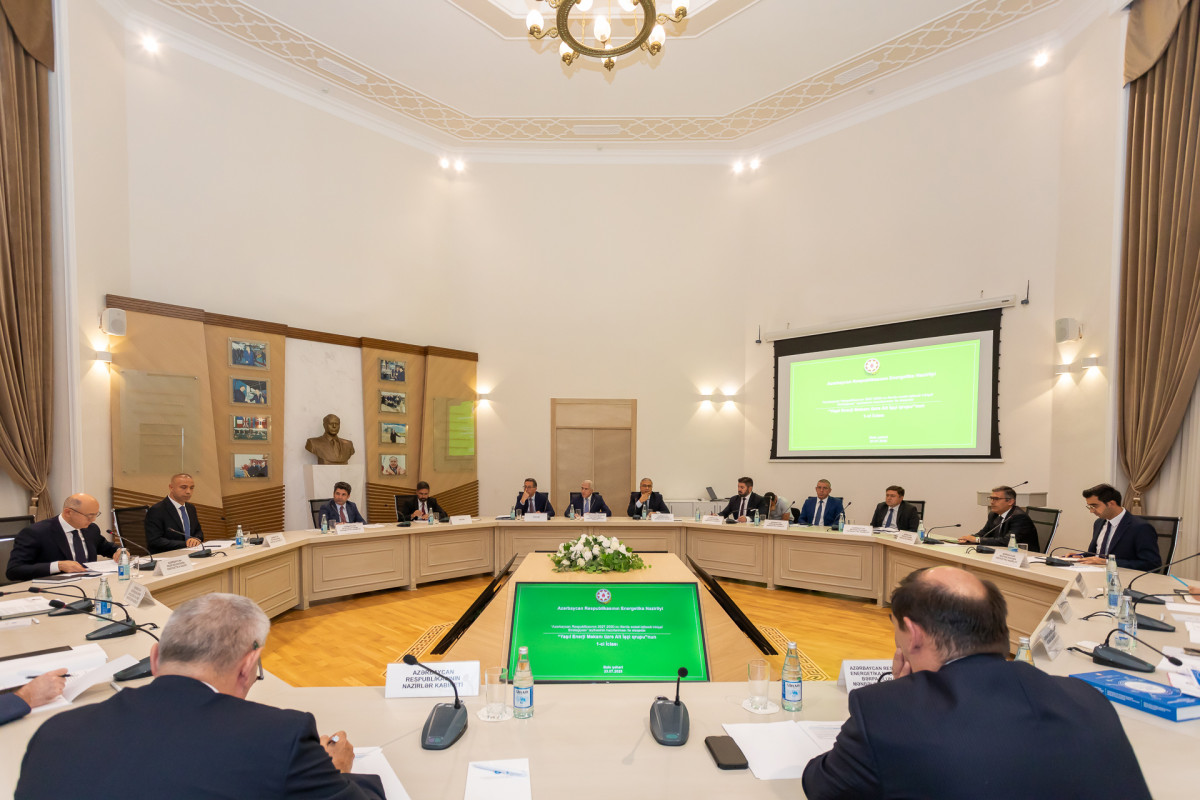 “Yaşıl enerji məkanı” Alt İşçi Qrupunun ilk iclası keçirilib