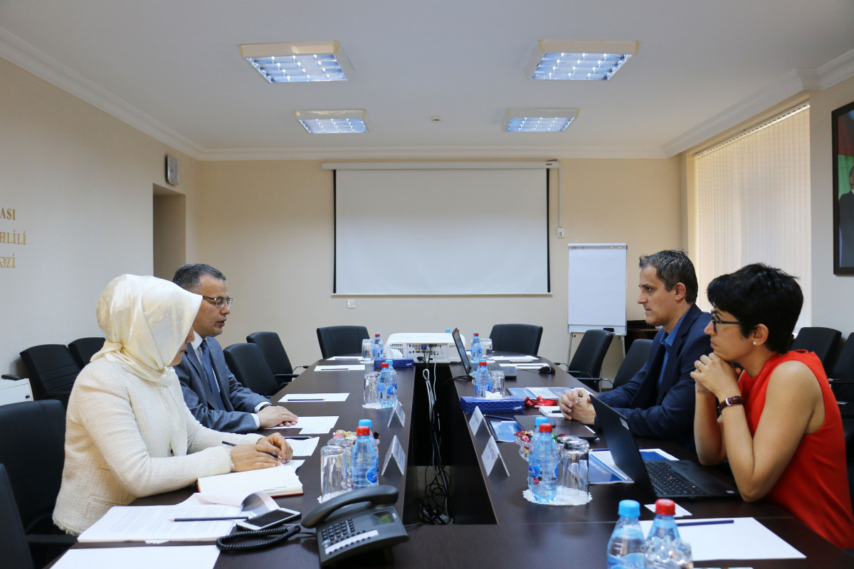 Vüsal Qasımlı UNDP missiyasını qəbul edib