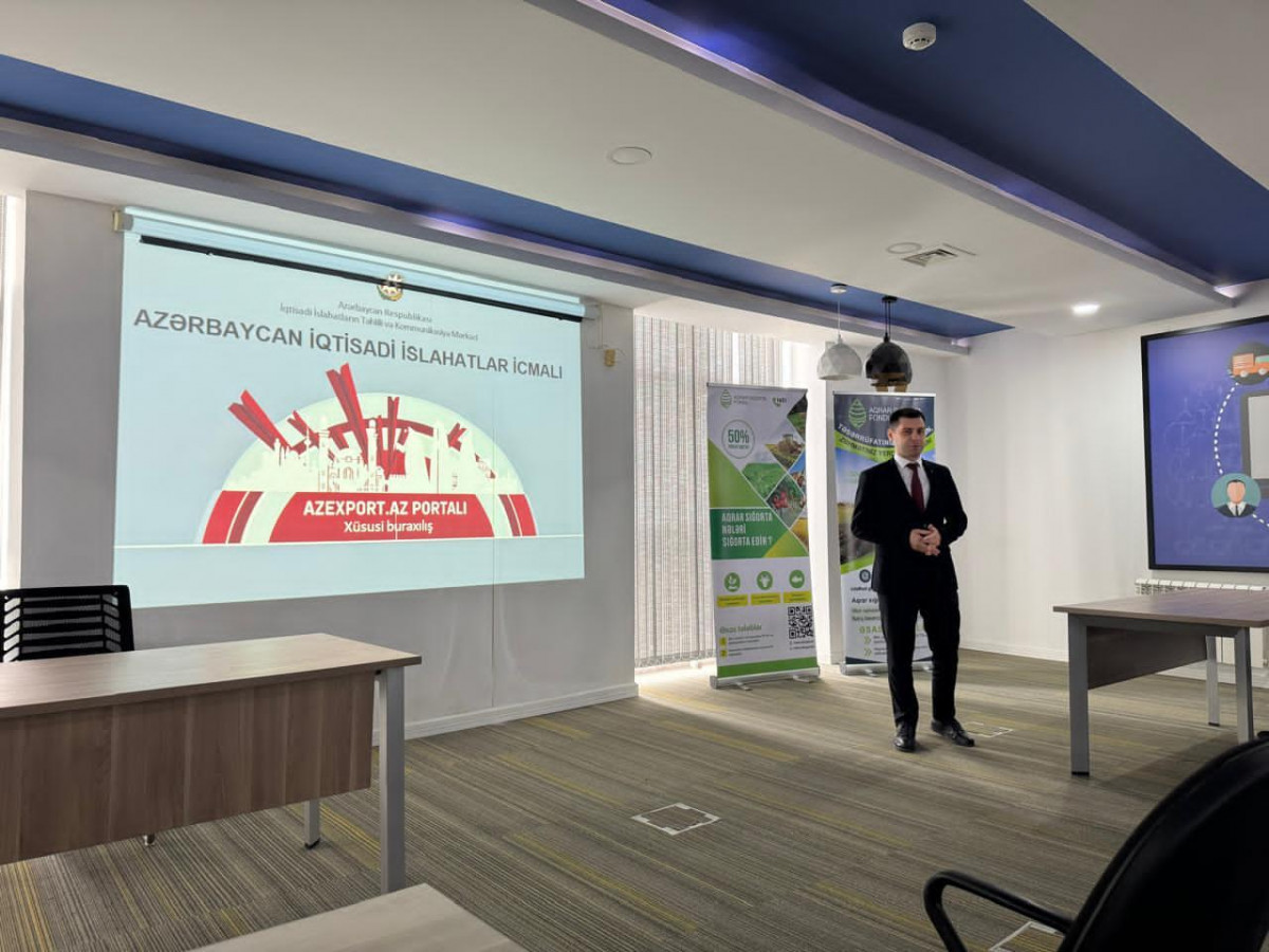 “Azexport” portalı Xaçmazda aqrar sahibkarlarla görüş keçirib