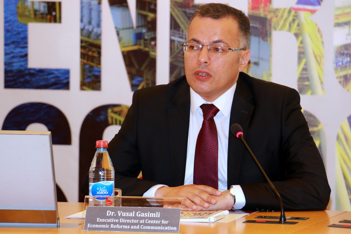 Vüsal Qasımlı Yay Enerji Məktəbində məruzə etdi