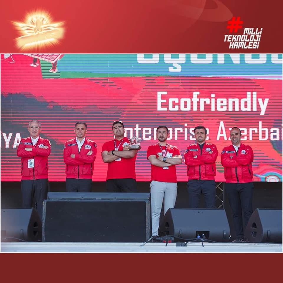 EnterpriseAzerbaijan.com portalının "Ecoprint" layihəsi "Teknofest Azərbaycan 2022"-də mükafatlandırılıb