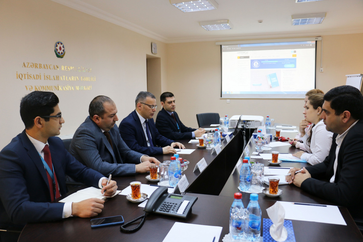 Vüsal Qasımlı VİSA İnternational şirkətinin nümayəndə heyətini qəbul edib
