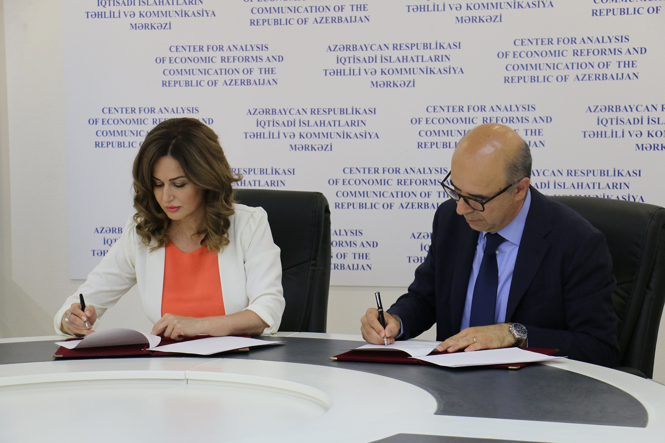 A Memorandum of Understanding was signed between Enterprise Azerbaijan and Nevada University Ozmen Entrepreneurship Center