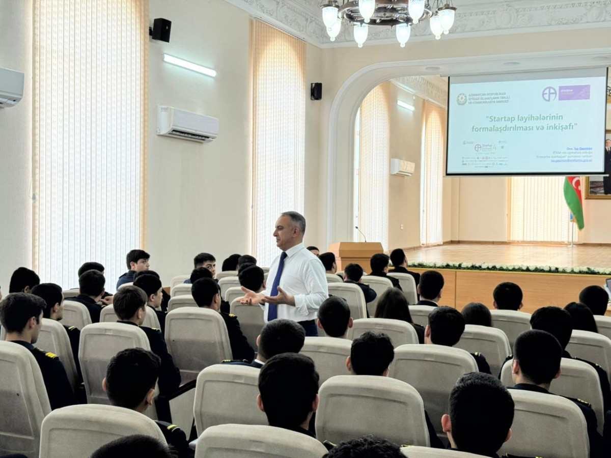 “Enterprise Azerbaijan” portalının “Startup School 4” layihəsi ADDA-da təqdim olunub