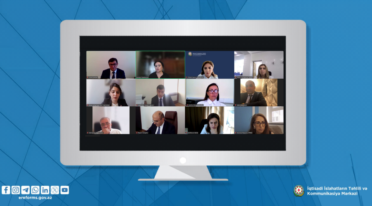“Səhiyyə sistemi ”işçi qrupunun video-konfrans formatında növbəti iclası keçirilib