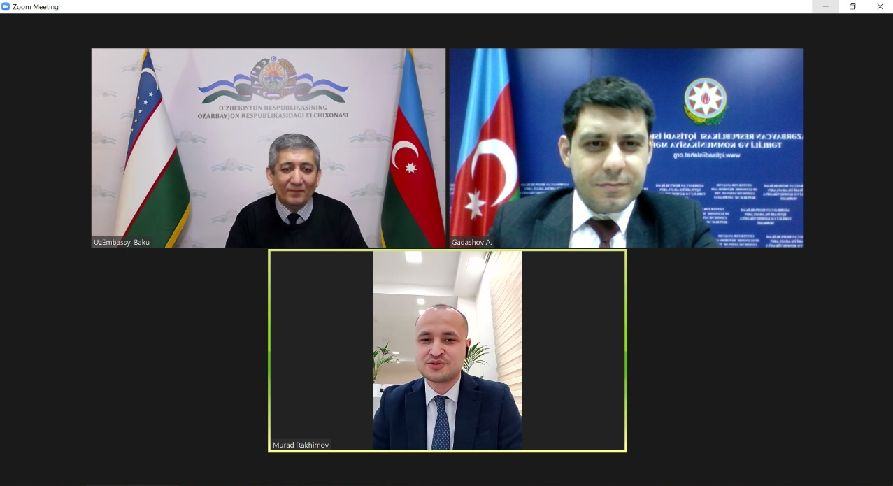 Online meeting between Azexport.az portal and Uzbekistan Export Promotion Agency has been held