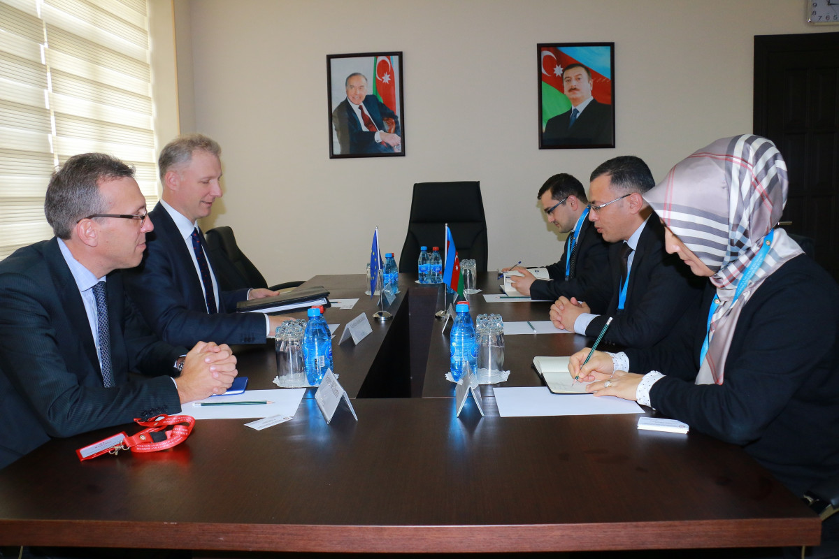 Vusal Qasimli Receives the European Union Ambassador to Azerbaijan