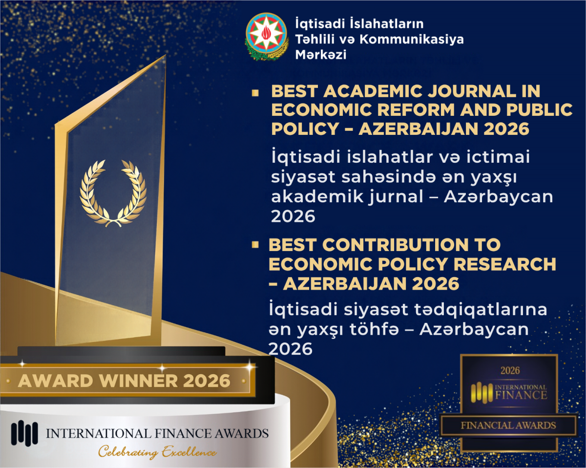 İİTKM “International Finance Awards 2026” müsabiqəsində iki mükafata layiq görülüb