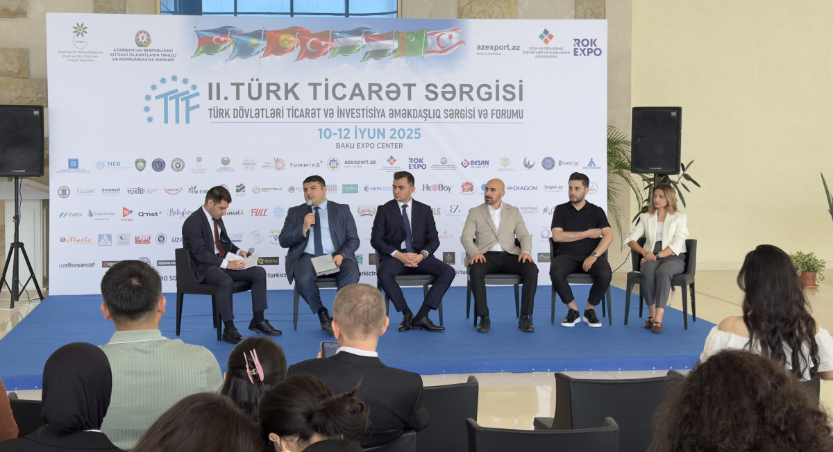 “Azexport” portalının təşkilatçılığı ilə Türk Ticarət Sərgisi və Forumunda “Elektron ticarət” paneli keçirilib