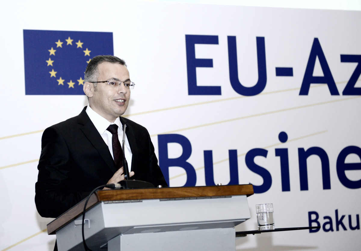 Vüsal Qasımlı "Aİ-Azərbaycan biznes forumunda" iştirak edib