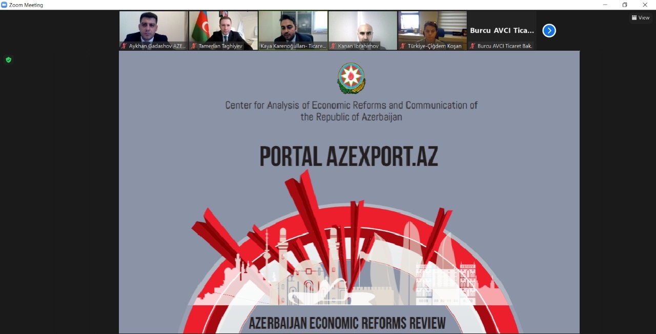Azexport portal was presented in the meeting of the Working Group on Digital Trade