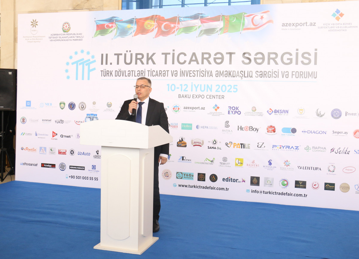 Bakıda İİTKM-in tərəfdaşlığı ilə "II Türk dövlətləri ticarət və investisiya əməkdaşlıq forumu və sərgisi" başlayıb