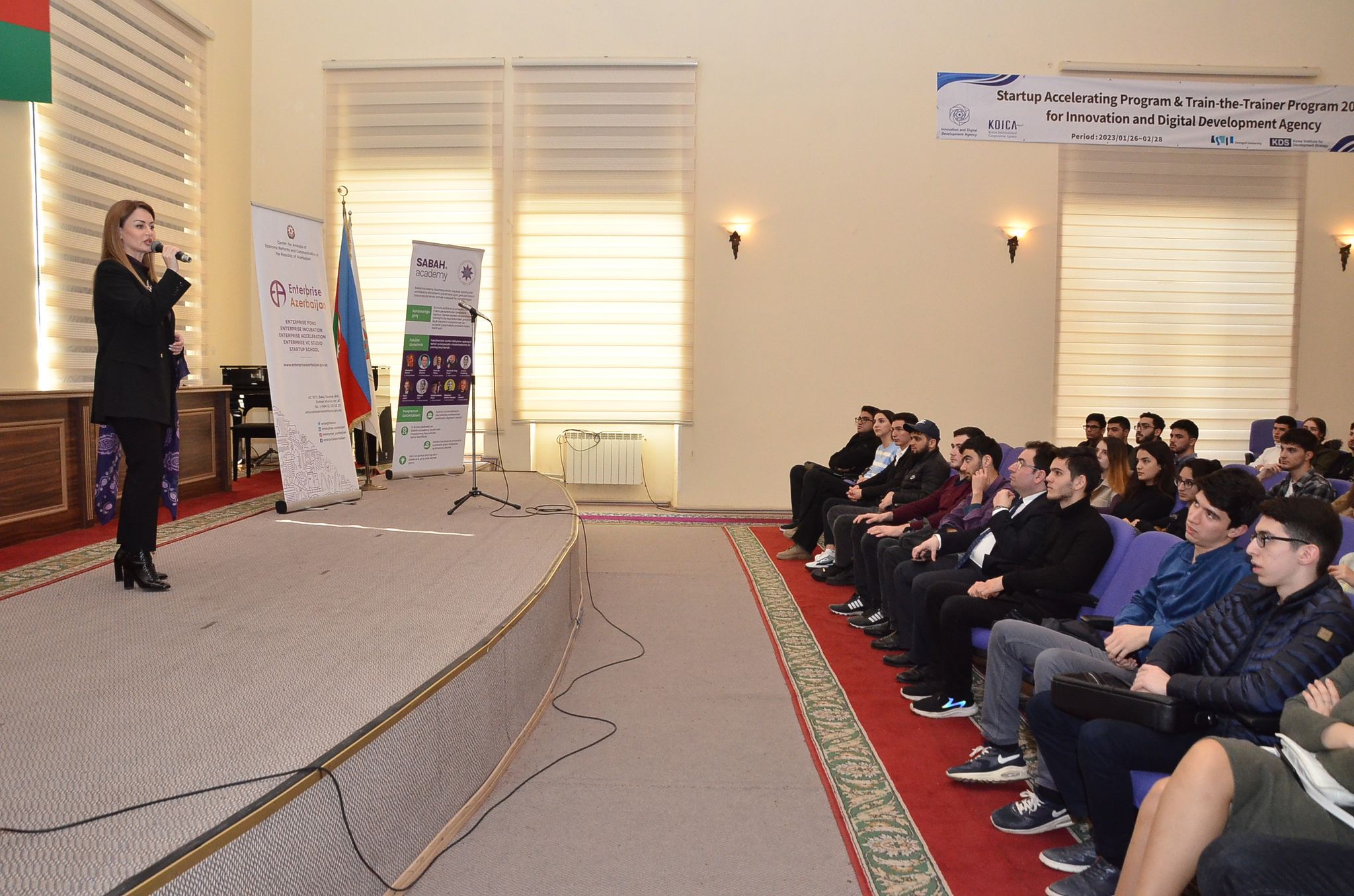 "StartUp School" project was presented at The Academy Of Public Administration Under The President Of The Republic Of Azerbaijan