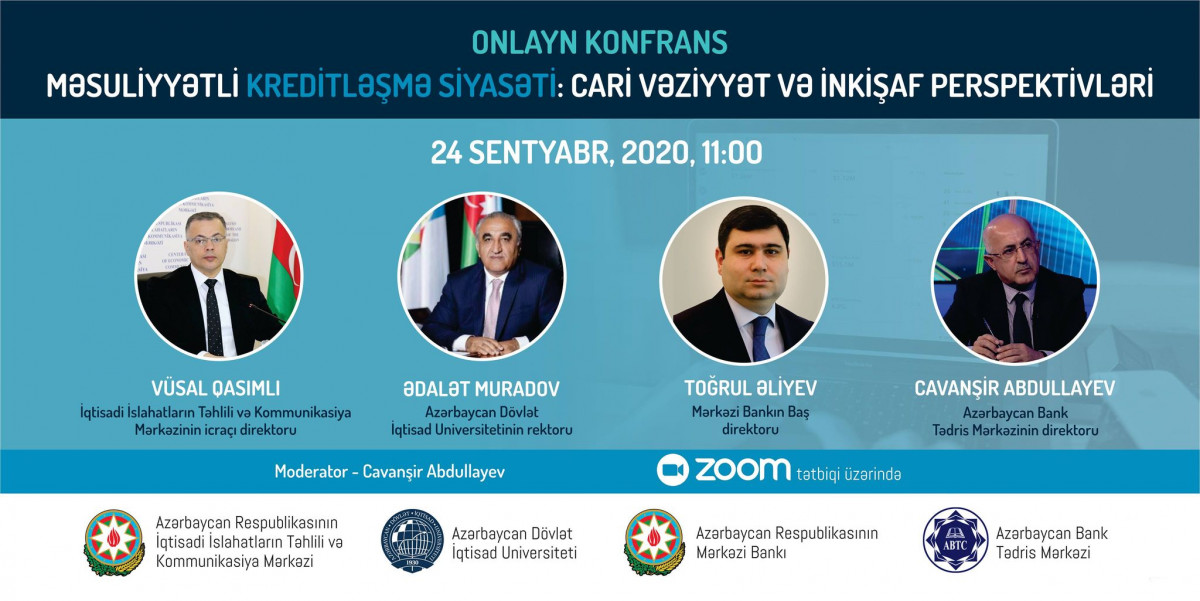 Conference on “Responsible Lending Policy: Current Situation and Development Prospects” to be held