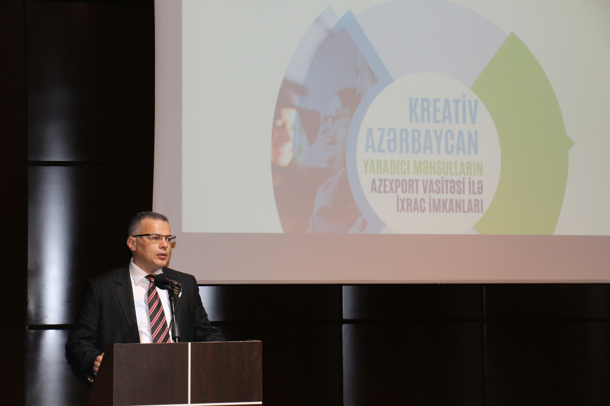 “Kreativ Azərbaycan: Yaradıcı məhsulların Azexport portalı vasitəsi ilə ixrac imkanları” mövzusunda təqdimat keçirilib