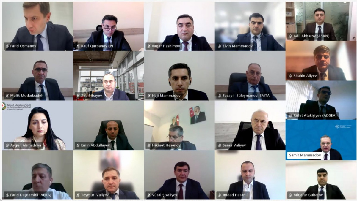 A meeting held on the creation of a Unified Information System for Public Utilities