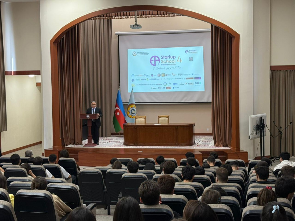 “Enterprise Azerbaijan” portalı “Startup School 4” layihəsi çərçivəsində BBU-da təlim keçirib