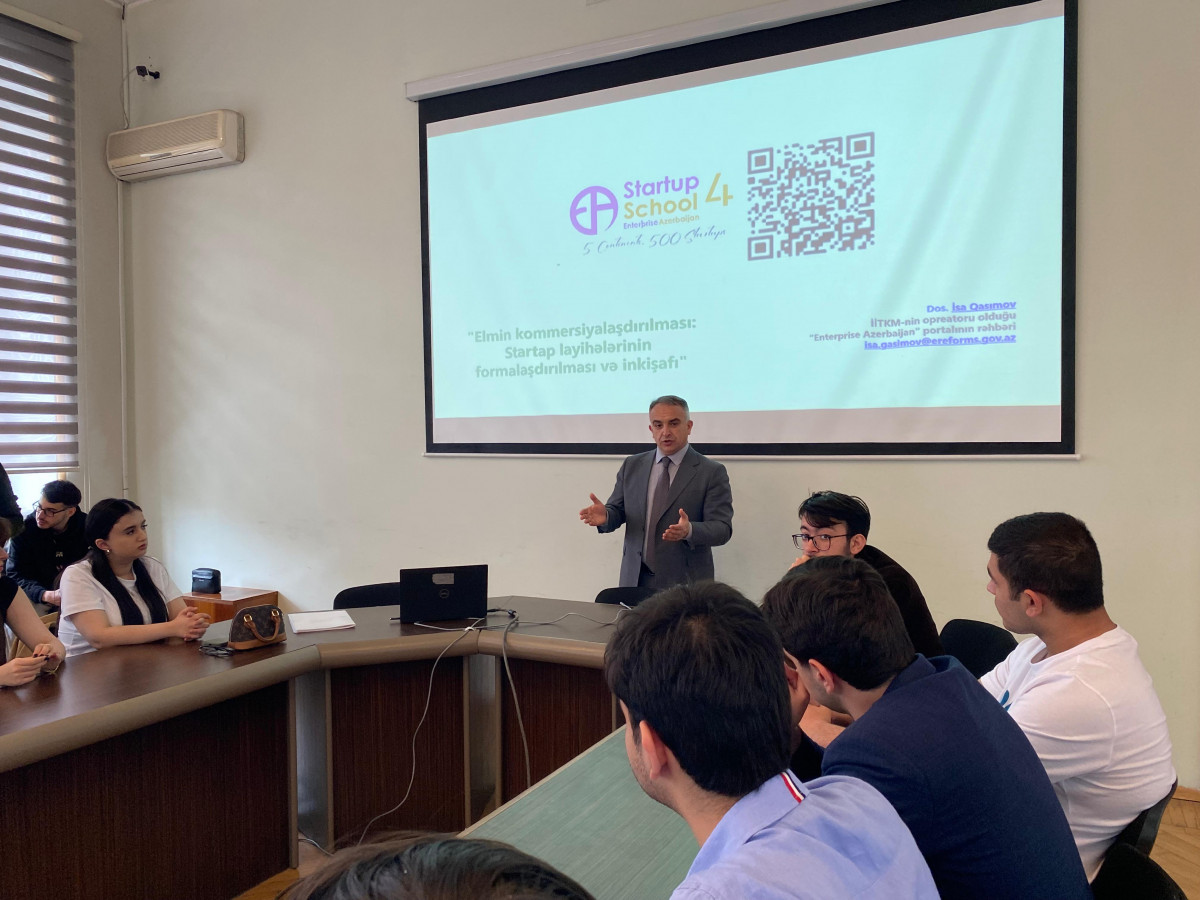 “Enterprise Azerbaijan” portalının “Startup School 4” layihəsi DİA-da təqdim olundu