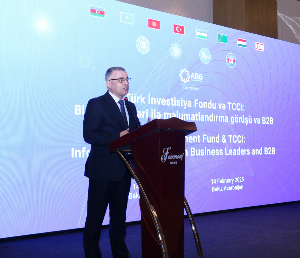 Vusal Gasimli delivered a speech to business leaders of the Turkic world regarding Azerbaijan's investment opportunities