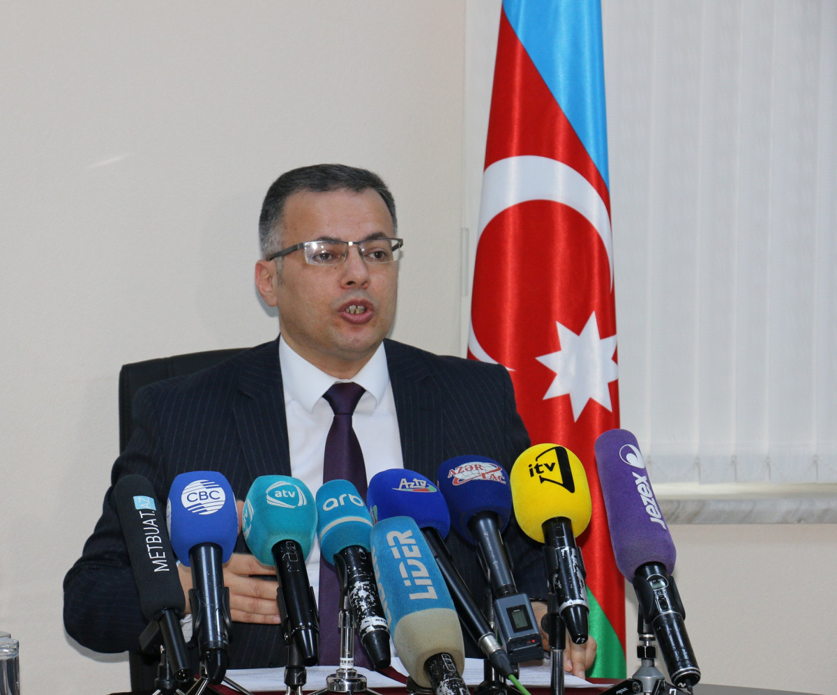 Vüsal Qasımlı mətbuat konfransı keçirdi