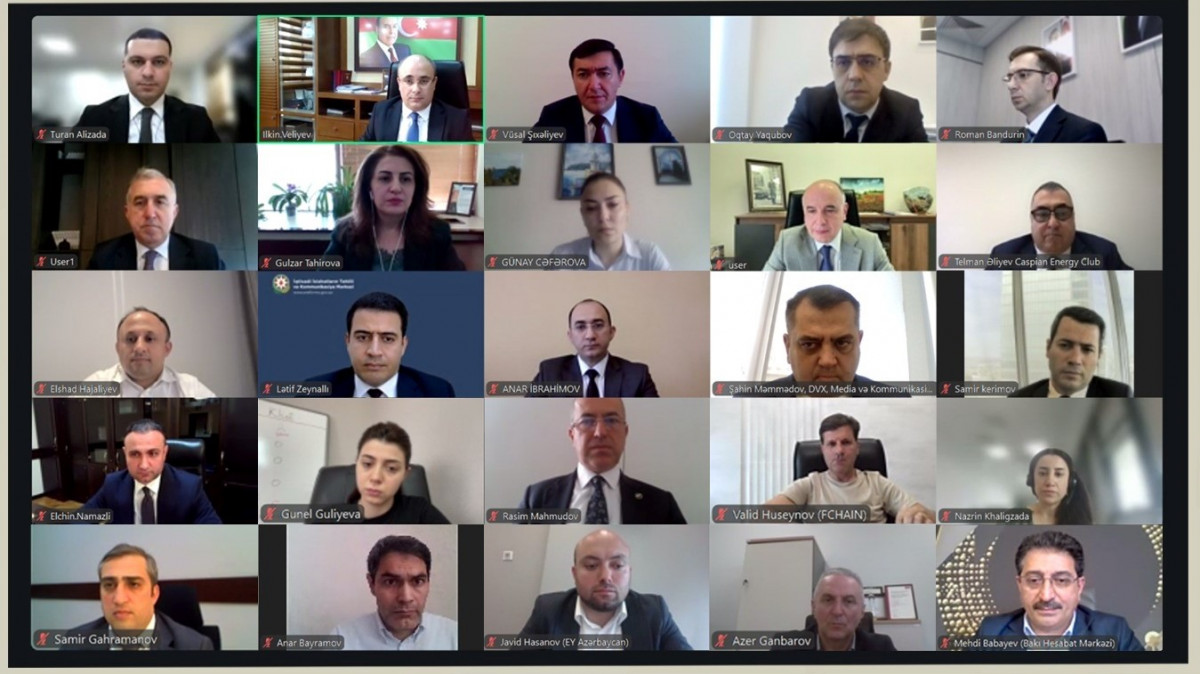 “Vergi və hesabatlılıq” işçi qrupunun rüblük iclası keçirilib