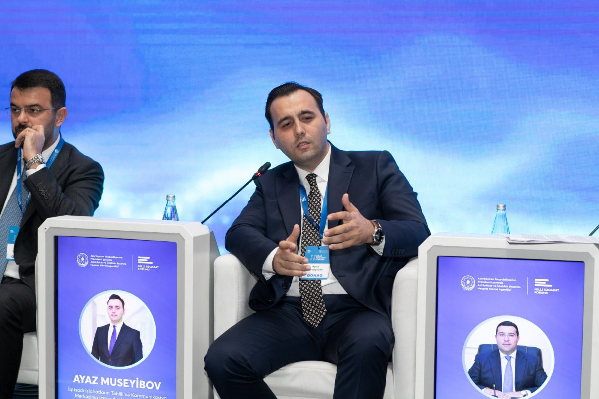 İİTKM-in icraçı direktorunun müavini Ayaz Müseyibov Azərbaycanda II Milli Rəqabət Forumunda çıxış edib