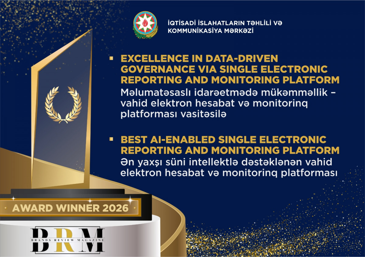 İİTKM Böyük Britaniyada “Brands Review Magazine Awards 2025” müsabiqəsində ali mükafata layiq görülüb