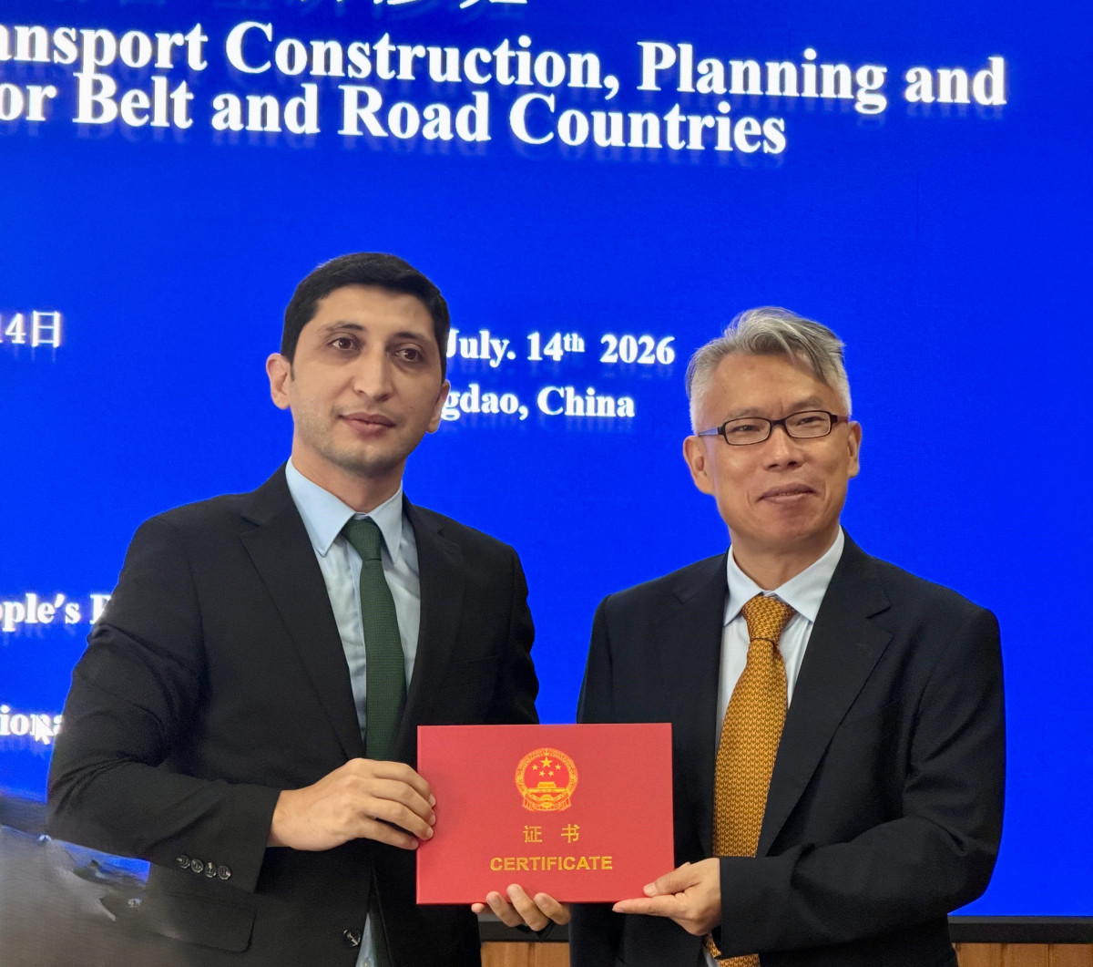 CAERC Representative Participates in an International Transport Seminar Held in China