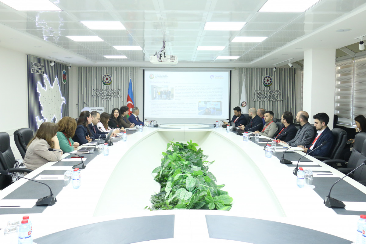 İİTKM-də "Enterprise Azerbaijan" portalının “Startup School 4” proqramı çərçivəsində “Açıq qapı” günü keçirilib