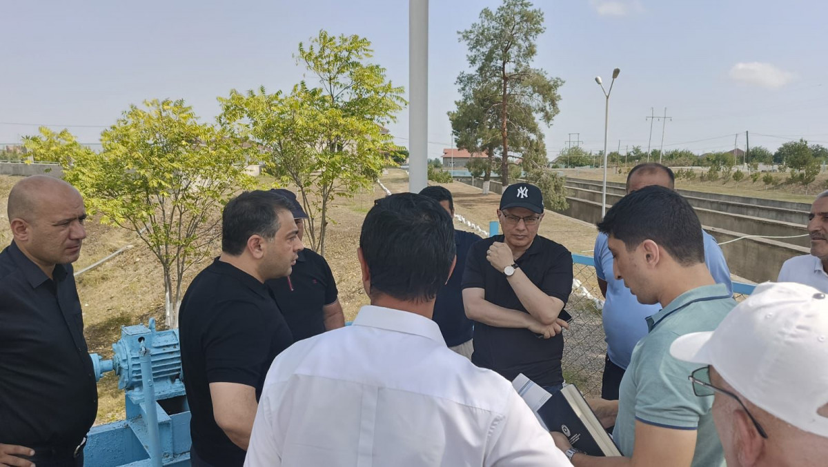 İİTKM nümayəndələri “Su ehtiyatlarından səmərəli istifadəyə dair Milli Strategiya” çərçivəsində görülən işlərlə tanış olublar