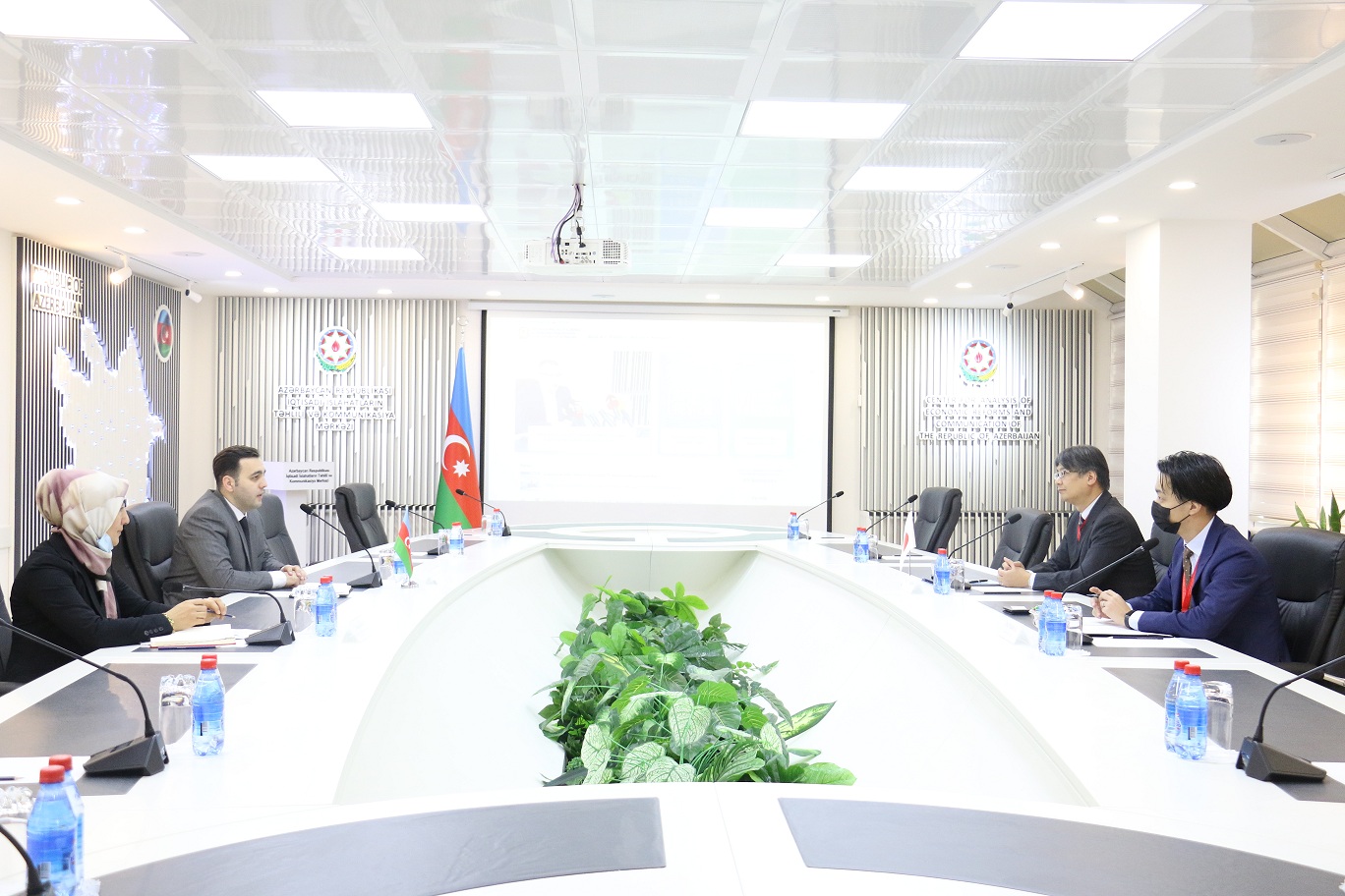 The Center for Analysis of Economic Reform and Communication (CAERC) Hosted a Meeting with Representatives of the Embassy of Japan in the Republic of Azerbaijan