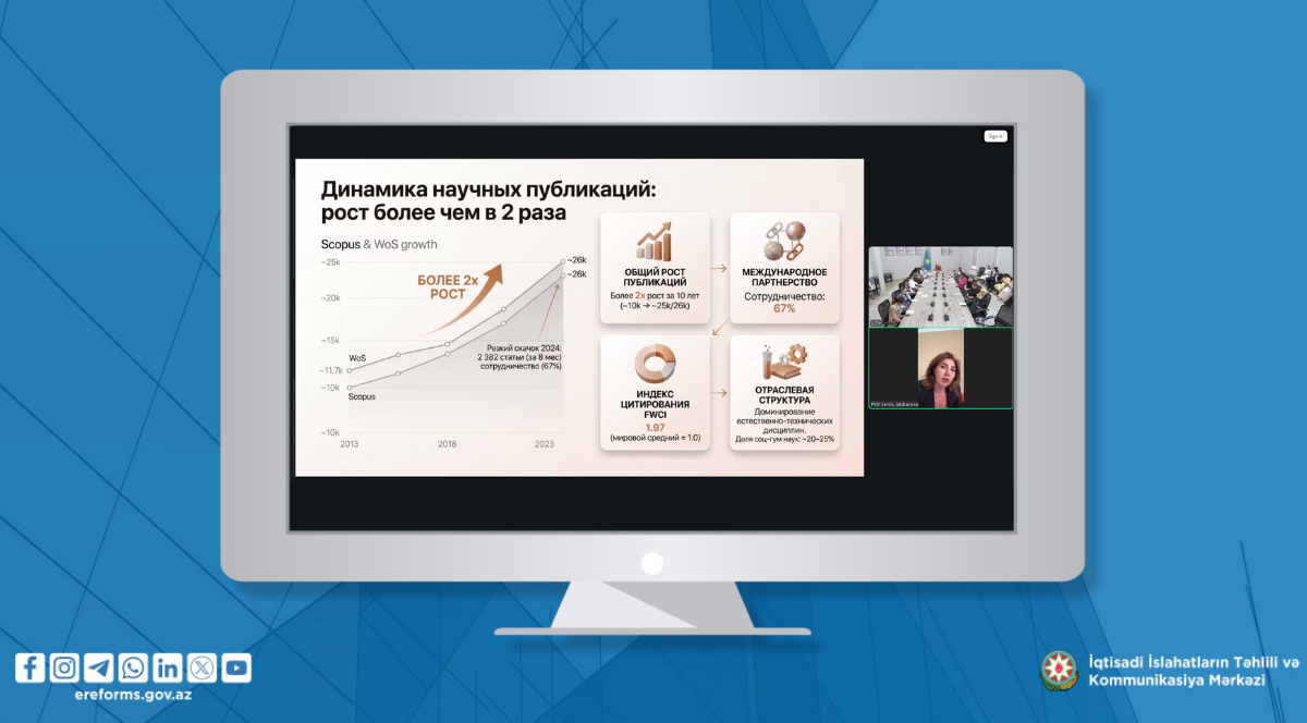 İİTKM əməkdaşı Qazaxıstanın Milli Elmlər Akademiyasının təşkil etdiyi 
dəyirmi masada çıxış edib