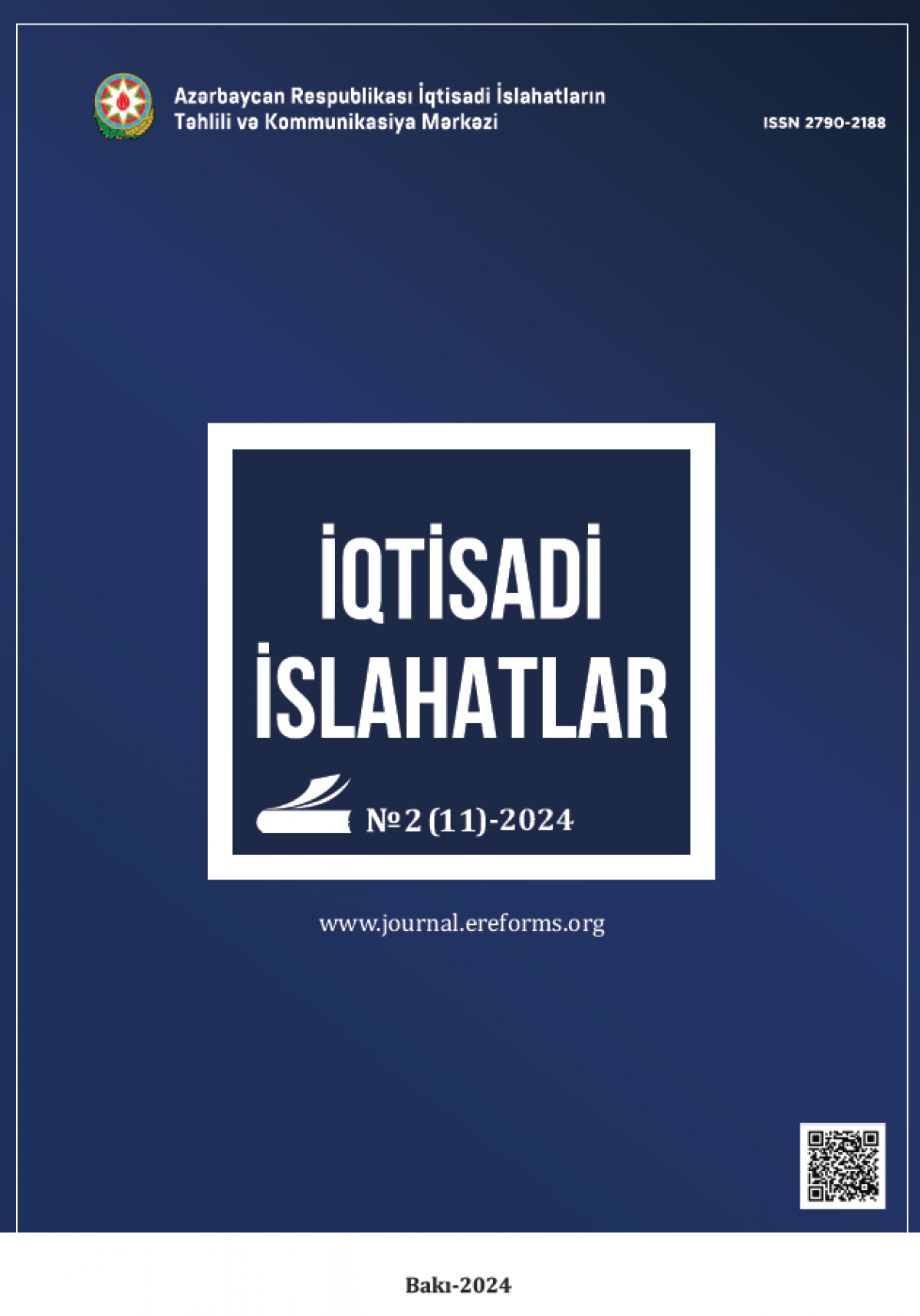 “İqtisadi islahatlar” jurnalının 11-ci sayı nəşr olunub