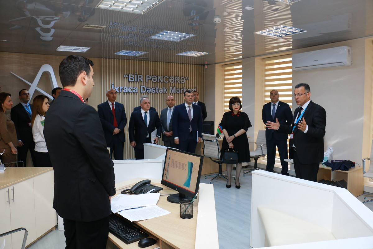 “Bir pəncərə” İxraca Dəstək Mərkəzinin təqdimatı oldu
