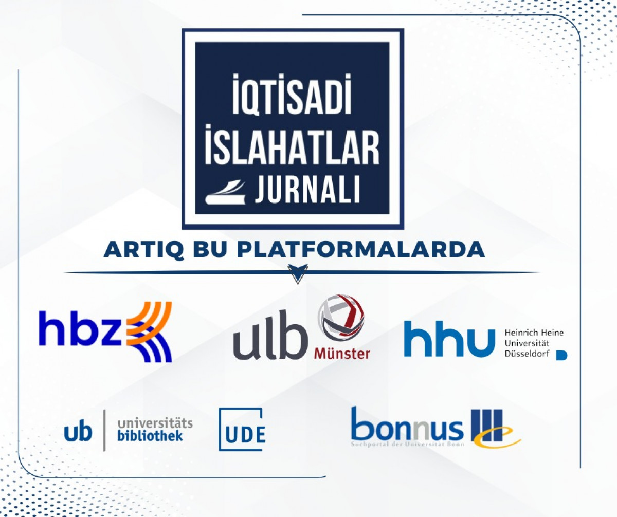 “İqtisadi islahatlar” jurnalı Almaniyanın elmi kitabxana bazalarına daxil edilib