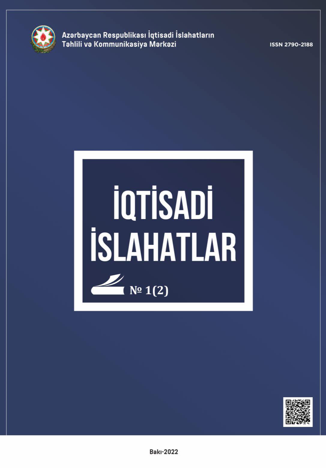 “İqtisadi islahatlar” elmi-analitik jurnalının ikinci sayı nəşr olunub