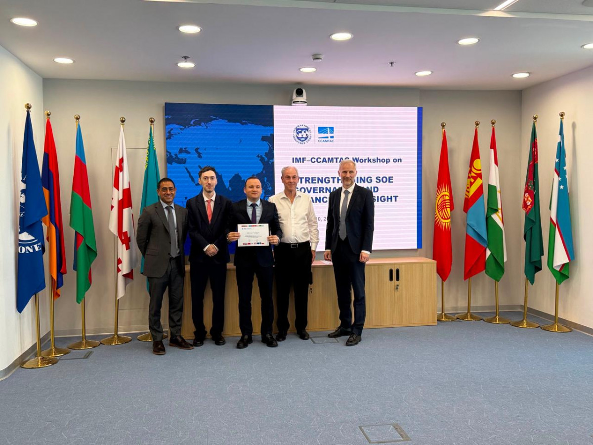 İİTKM-in şöbə müdiri BVF-nin Almatıda keçirilən beynəlxalq seminarında iştirak edib