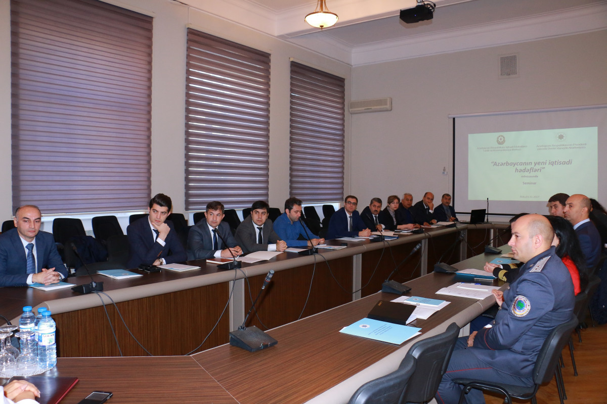 Joint Seminar Held on Azerbaijan’s New Economic Targets