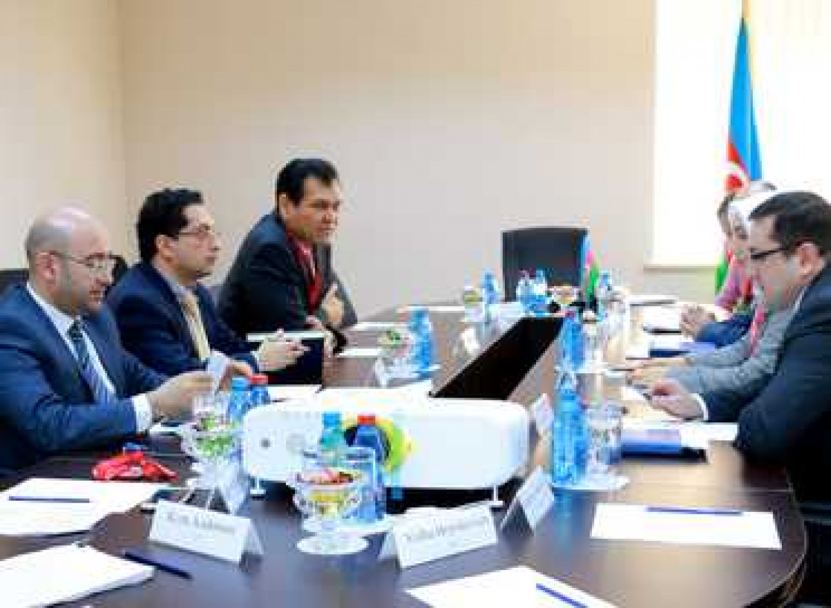 A meeting was held at CAERC with the Asian Development Bank