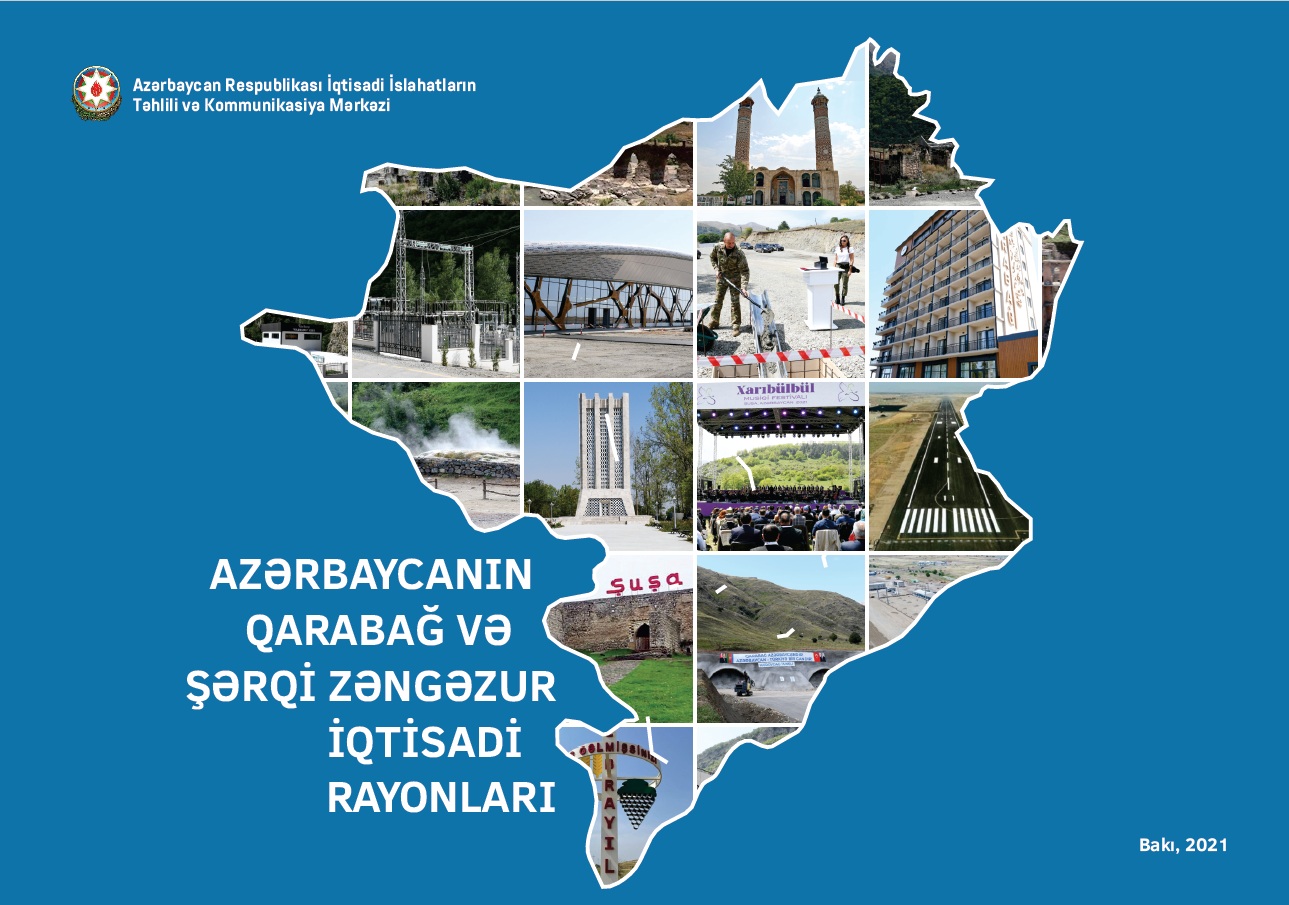 The publication on Karabakh and East Zangazur economic regions is published in two languages