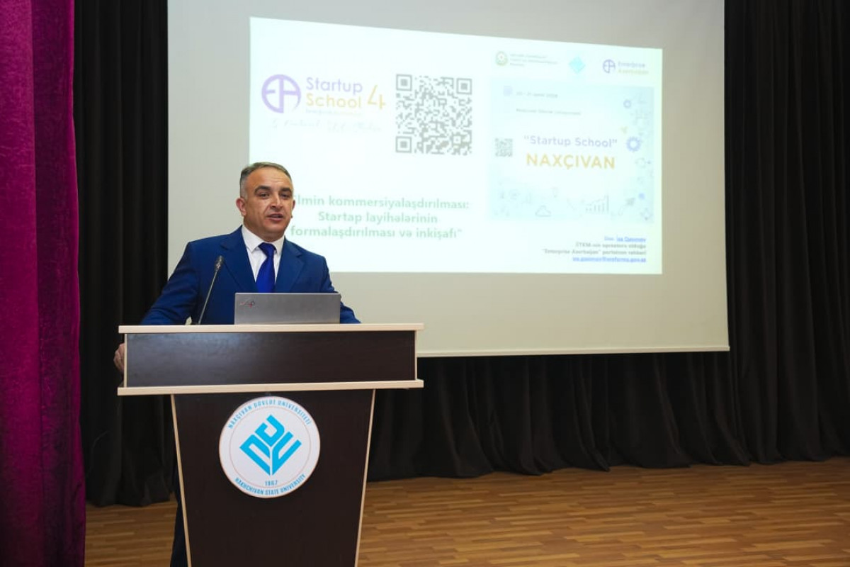 “Enterprise Azerbaijan” portalının rəhbəri Naxçıvanda təlim keçib