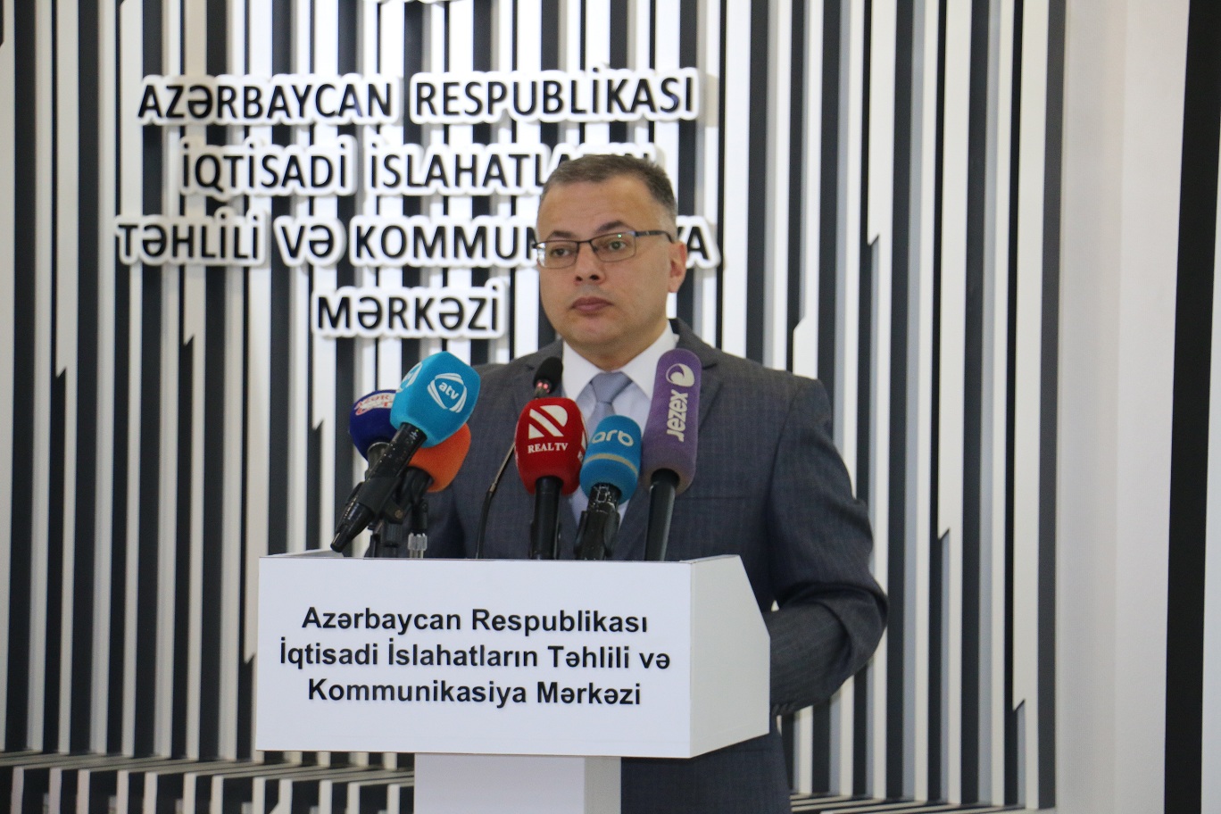 The Center for Analysis of Economic Reforms and Communication held a press conference on the monitoring and evaluation report of  "Strategic Road Maps on the national economy and key sectors of the economy in the Republic of Azerbaijan" for 2017-2020