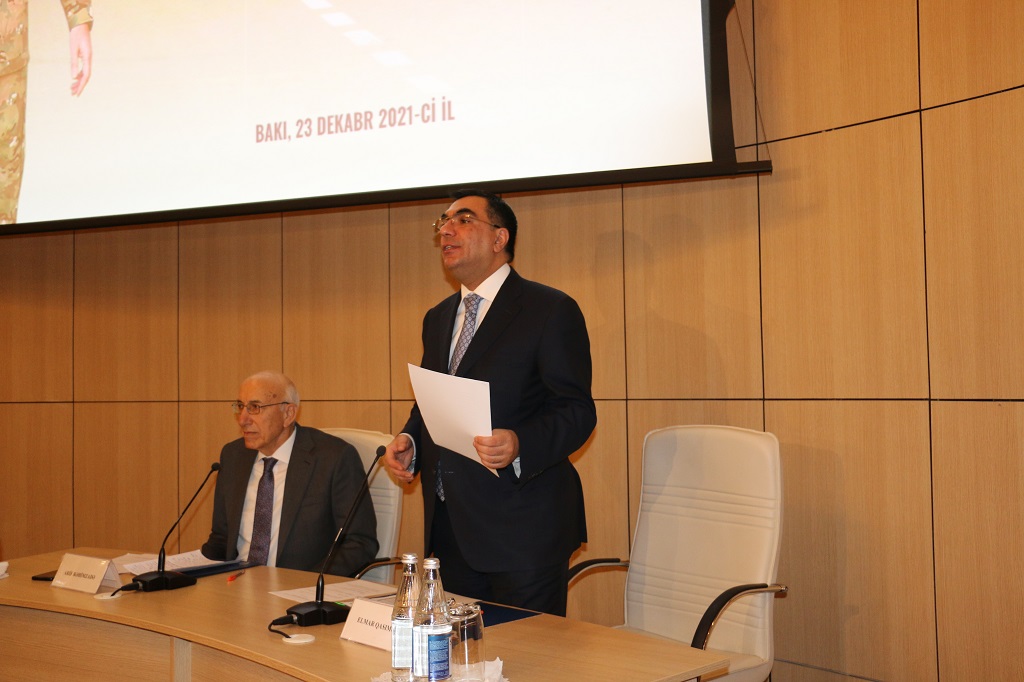 Ayaz Museyibov, Head of Department at Center for Analysis of Economic Reforms and Communication, spoke at a conference on "Continuation of the Victory Road: Building a New Economy in Karabakh"